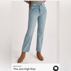 Denim Forum Joni High Rise Loose Size 25 29L